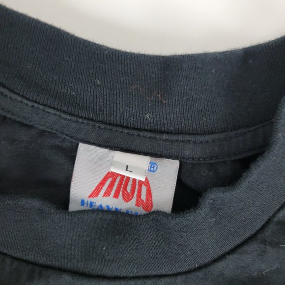 Rare Vintage Hawaii Five-O Surf Co. Short Sleeve T Shirt 90s TV Show Black SZ L - Picture 3 of 8